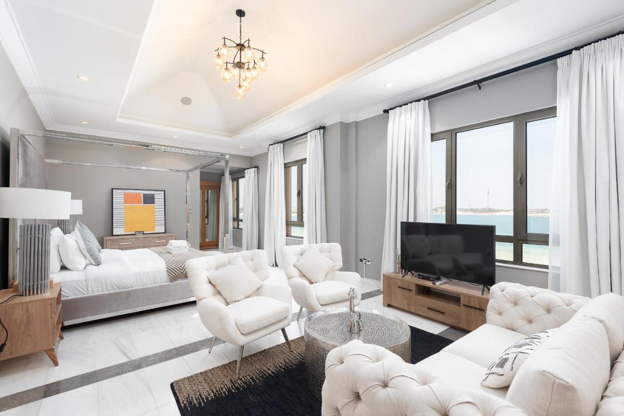 Maison Privee - Prvt Pool & Beach! In Luxury Palm Jumeirah Villa Дубай Екстериор снимка